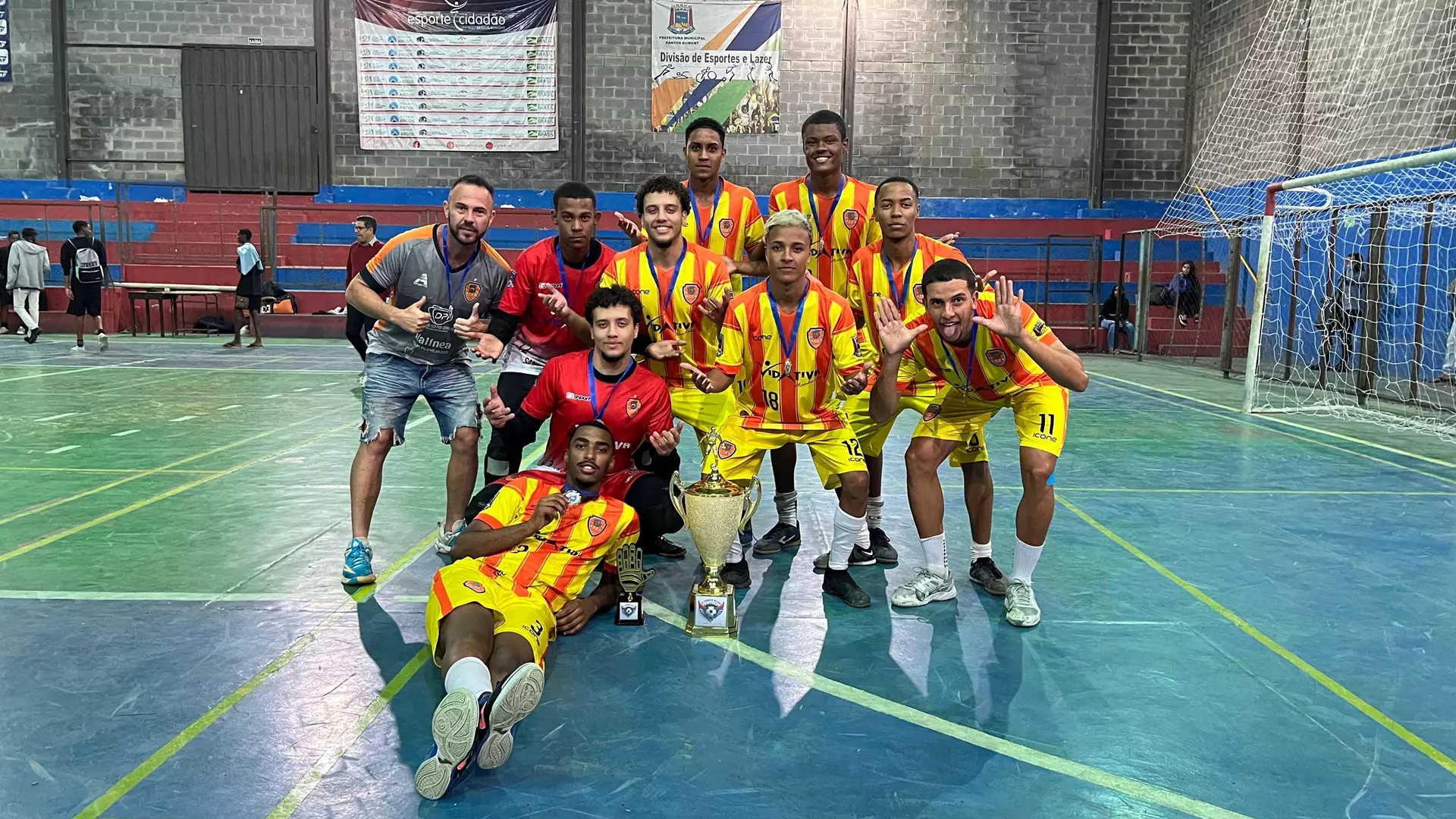 Clarear vence Vila Esperança e conquista título da Copa da Asa de Futsal em Santos Dumont